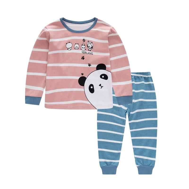 
wholesale long sleeve kids Pajamas Set Sleepwear Nightwear Nightgown 