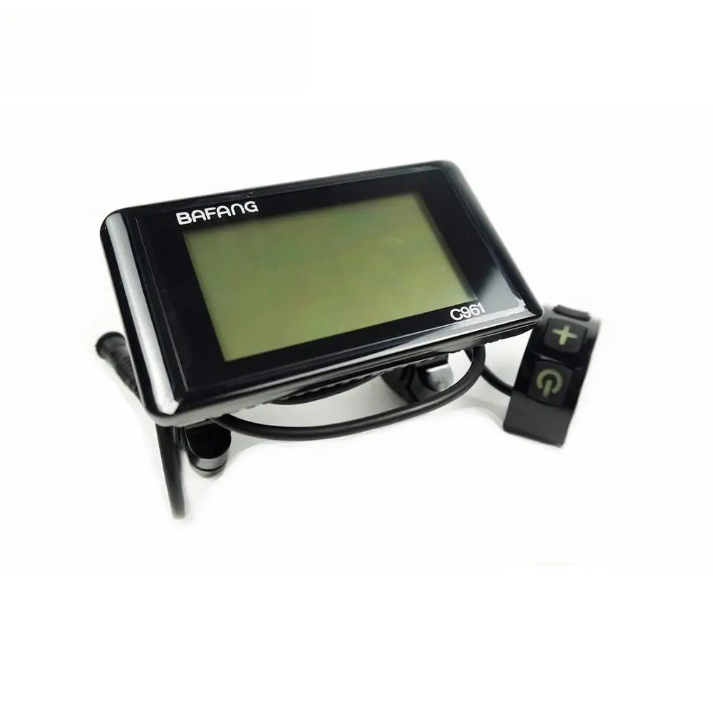 Greenpedel Bafang C961 Display BBS01 BBS01B BBS02 BBS02B BBSHD Electric Bike C961 Display For 8Fun Mid Central Motor