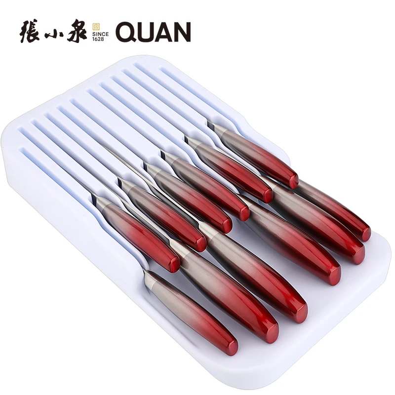 Drawer Knife Set Safe Storage Holder Kitchen Knife Set With Knife Drawer Organizer