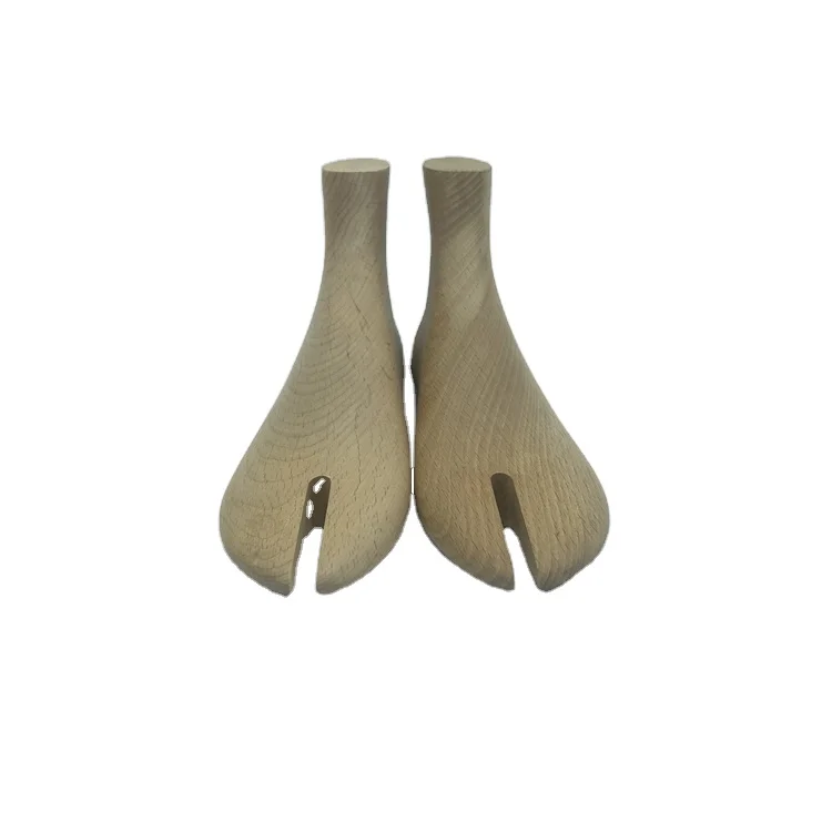 Wooden Shoes Model Wooden Foot Mannequin for Man Boots Display Window Shoe Display