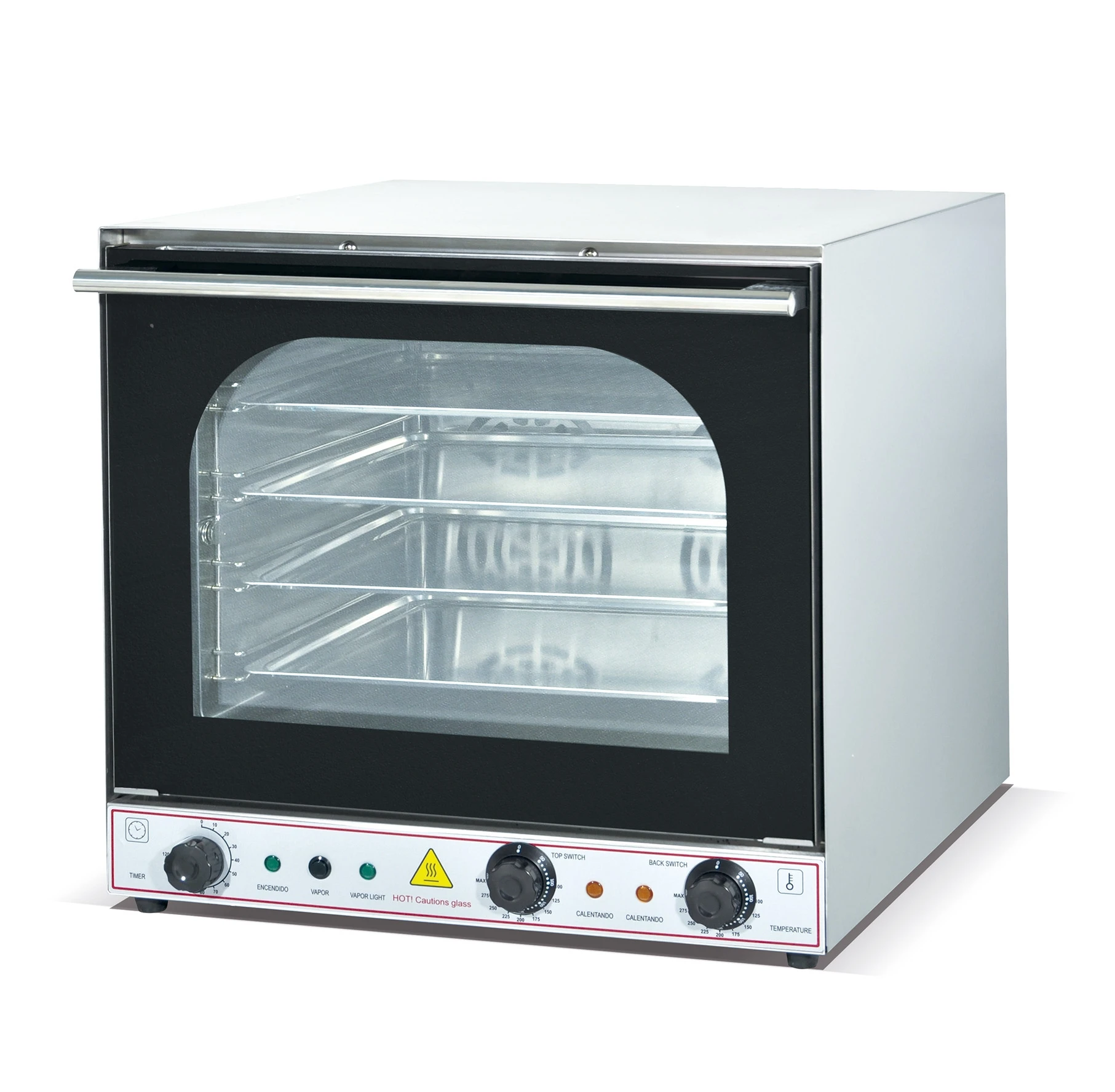 Commercial Electric Homes Countertop Stainless Steel Steam Convection Oven for Bakery Food
