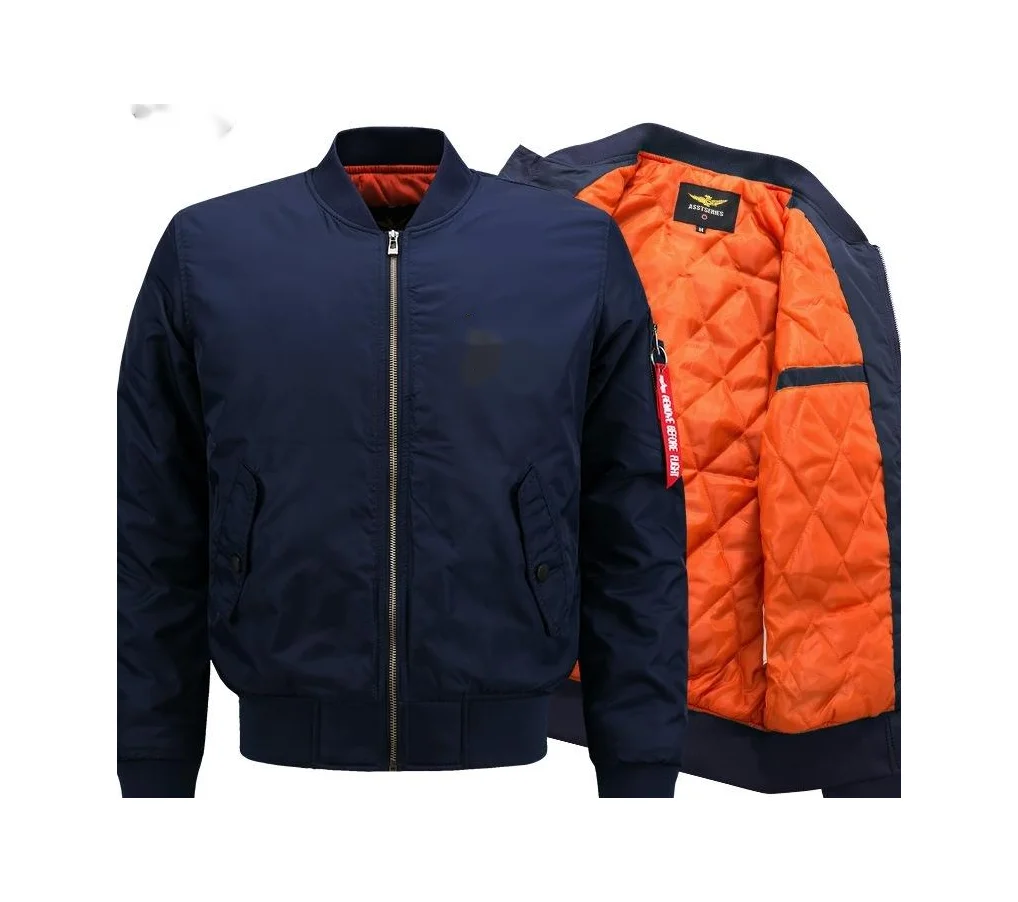 Custom Cotton Long Sleeve Bomber Track Jackets Suit Physical Training Clothes