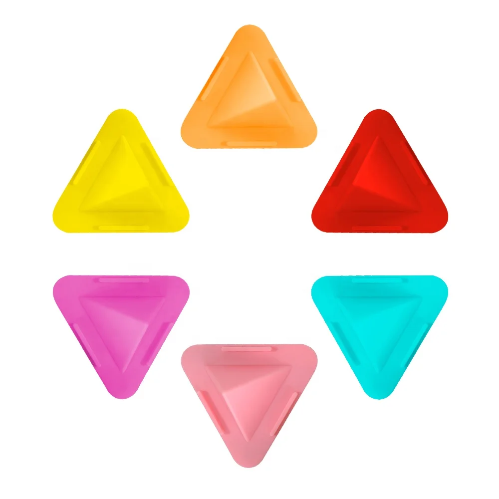 Multi-functional Mobile Phone Stand Silicone Pyramid Desktop multi-angle Smartphone Stand Desk Tablet Holder