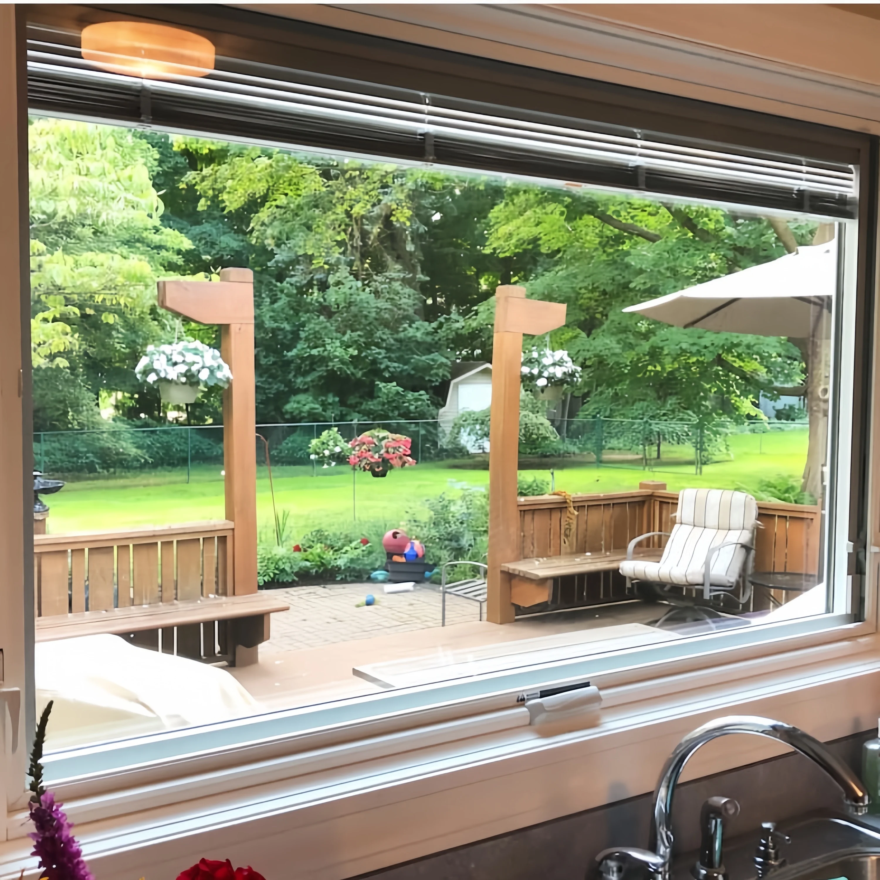 Customized Houses commercial fixed broken bridge double tempered glasses Heat insulation aluminum Tilt turn Swing open window
