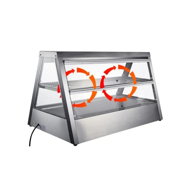 Catering Equipment Countertop hot food warmer Showcase beautiful food warmer display