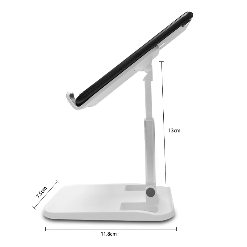 Adjustable Desktop Tablet Holder Table Cell Foldable Support Desk Mobile Phone Holder Stand for iphone 15 14 13
