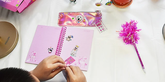 2023 Children makeup Chinese factory D.I.Y Educational Drawing Notebook Diy Secret Book art book Toys