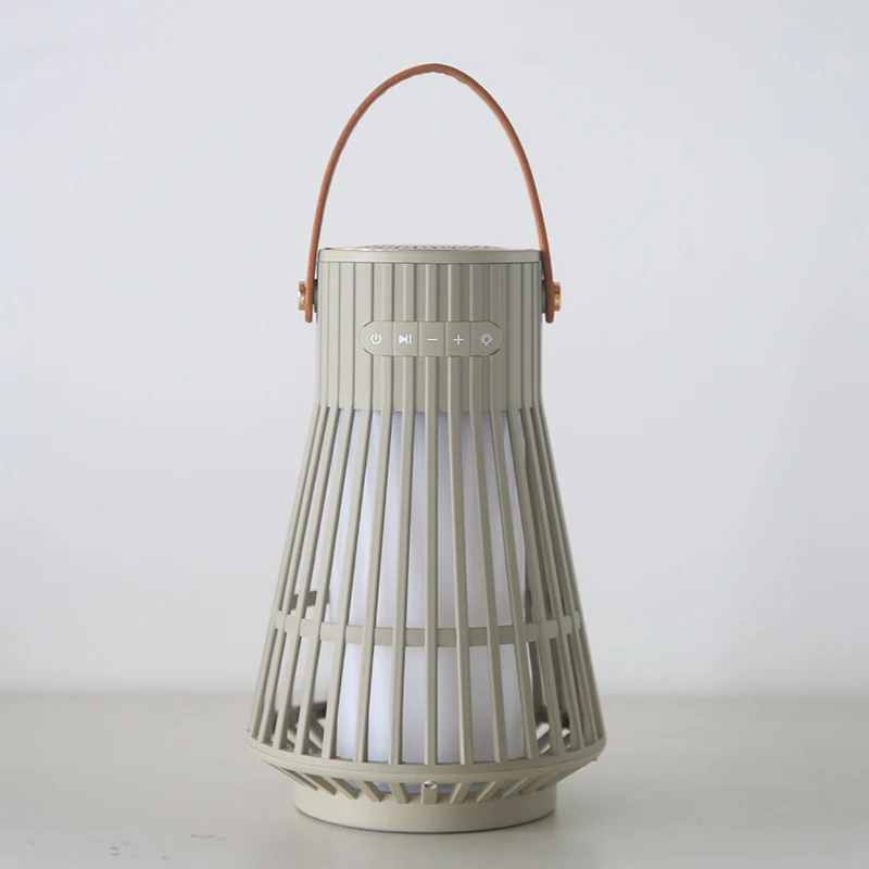 LED Camping Light Portable Camping Tent Emergency Light Rechargeable  Light with Bluetooth Speaker