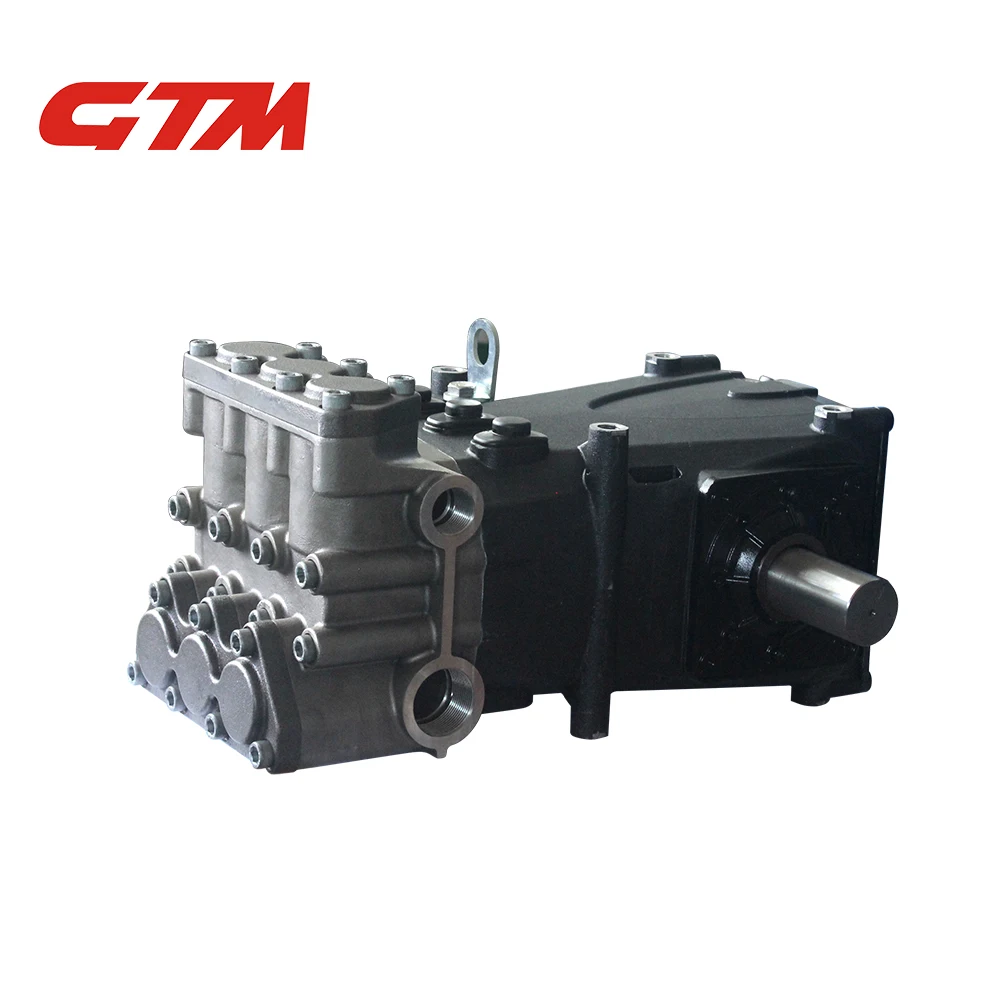 GTM for purified seawater cleaning by high pressure water water triplex plunger pump