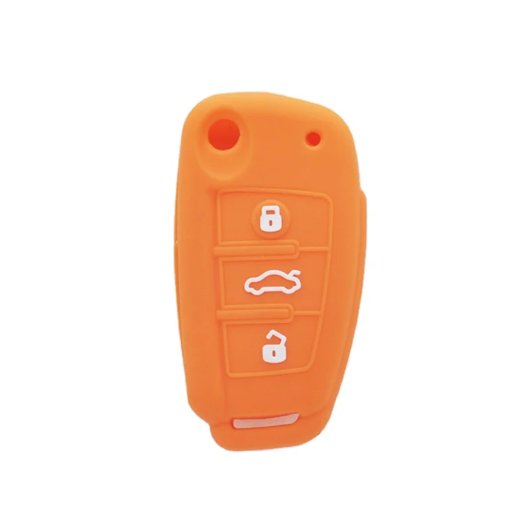 China OEM Manufacturer Custom Logo Custom Colors Wholesale Protective Silicone Rubber Car Key Case Cover