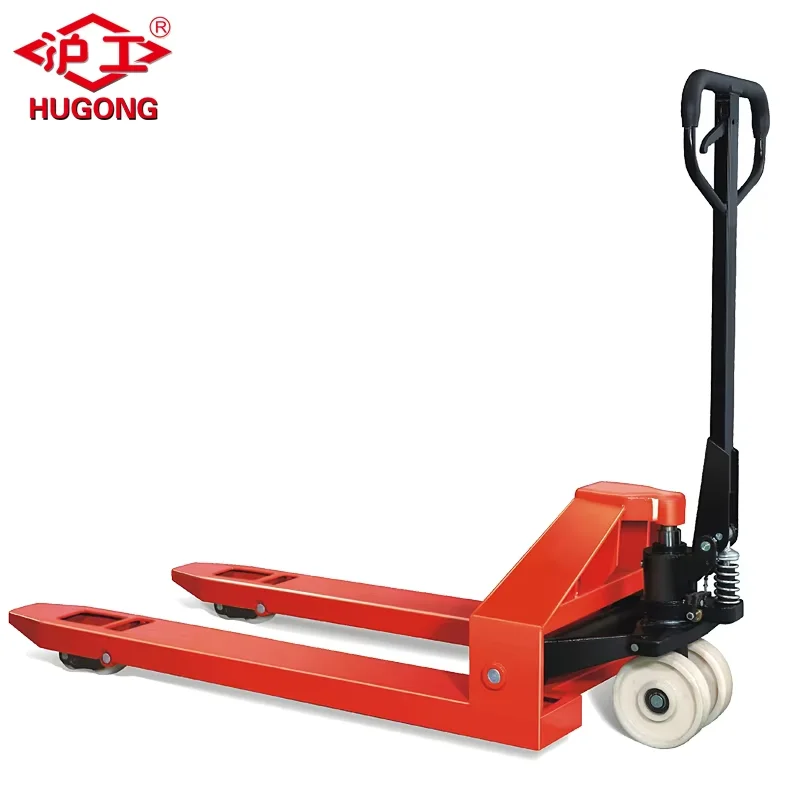 Custom Wheel Material 2000kg Hydraulic Pallet Trolleys Hand Pallet Jack