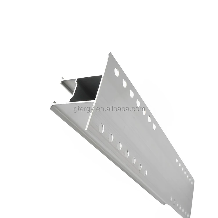 30mm solar pv mounting extrude aluminum mini rail solar pitched rooftop