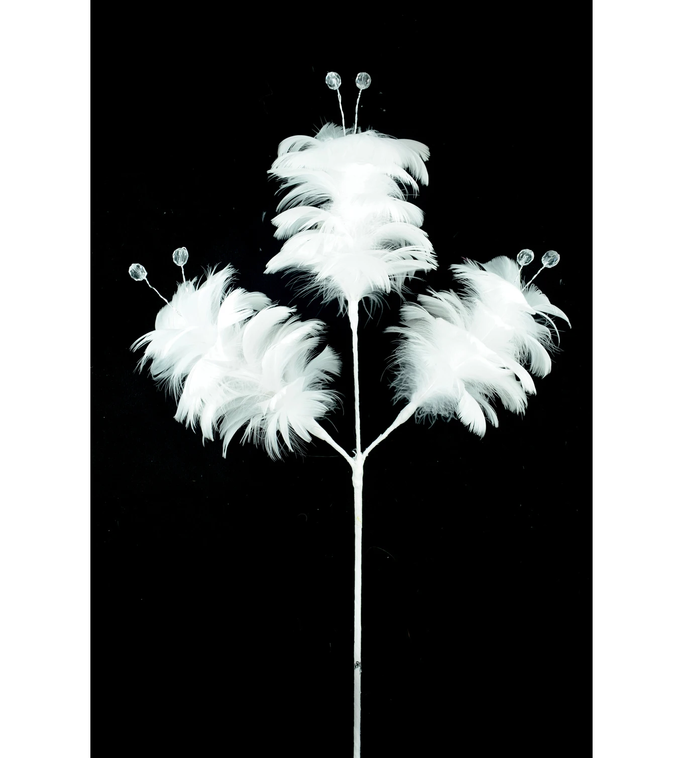 Good Feather Floral Pick for Floral Arrangement Supply Bouquet Home Wedding Birthday Party Vase Craft Boho Cxmas Holiday Decor