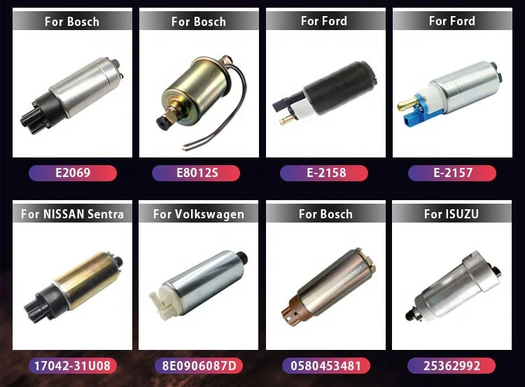 0580454001 High Quality Car Pila de Bomba de Gasolina BHS Fuel Pump for 580453408 580453409 580453422 580453423