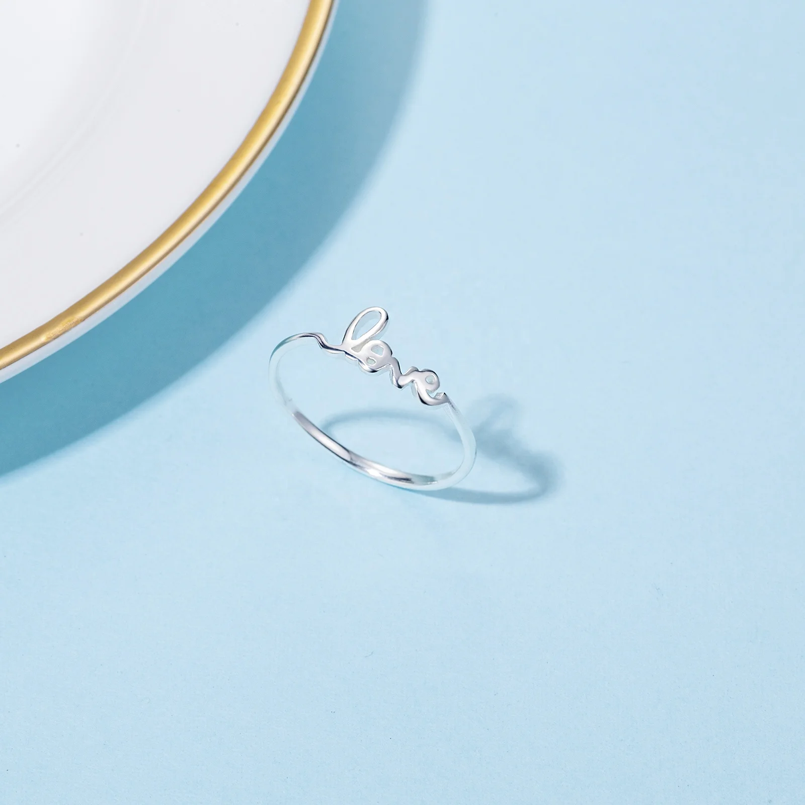 
Wedding Engagement Ring fashion rings jewelry women Girl Gift 925 Sterling Silver Rings 