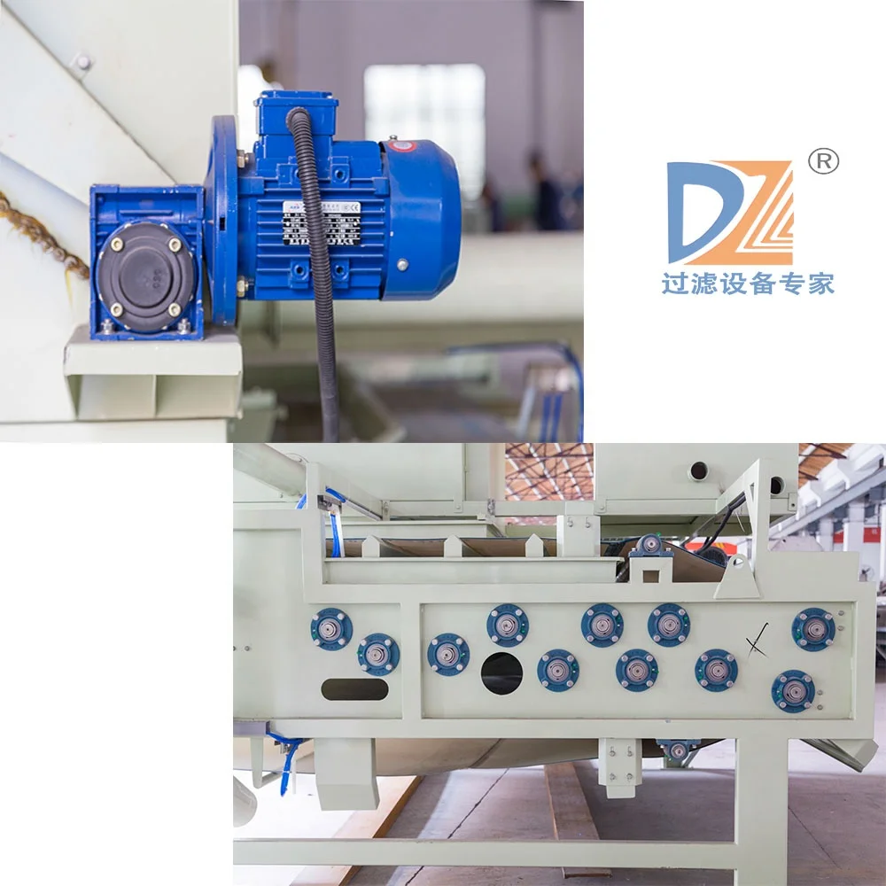 Automatic DNY1500 Vacuum Rotary Drum Belt Filter for Slurry Dewatering