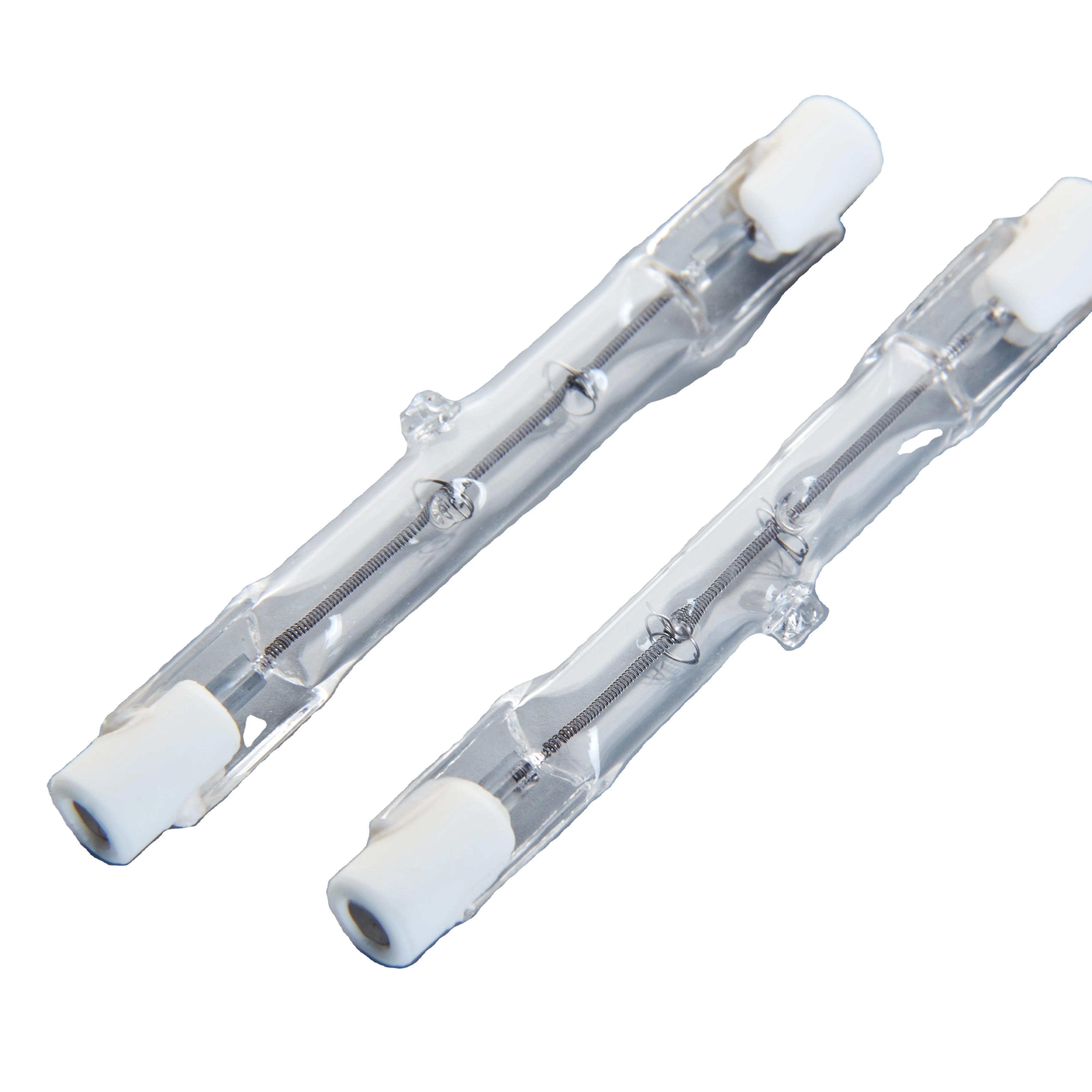 OEM Stock Available Glass Ceramic R7S J78 100W 150W   Dimmable  Linear Halogen Tube