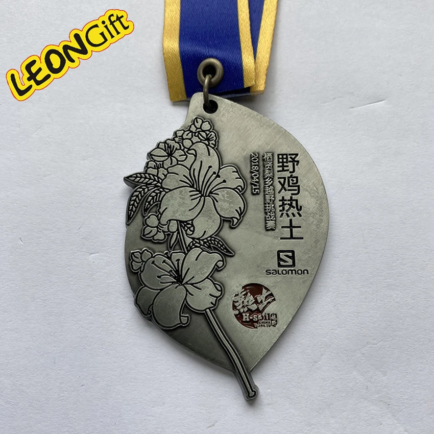 Manufacturers supply metal competition gold silver and copper medals hollow school sports medals taekwondo marathon medals