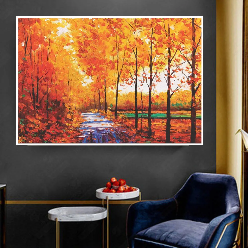 Wholesale Custom High Quality Full Drills Landscape Diy Diamond Art Painting Home Decoration For Beginners