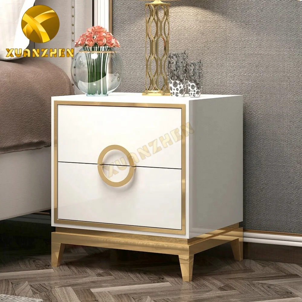 Light Luxury Bedside Table Modern Bedroom Night Stand Bedside Table Small Apartment Furniture Bedside Table