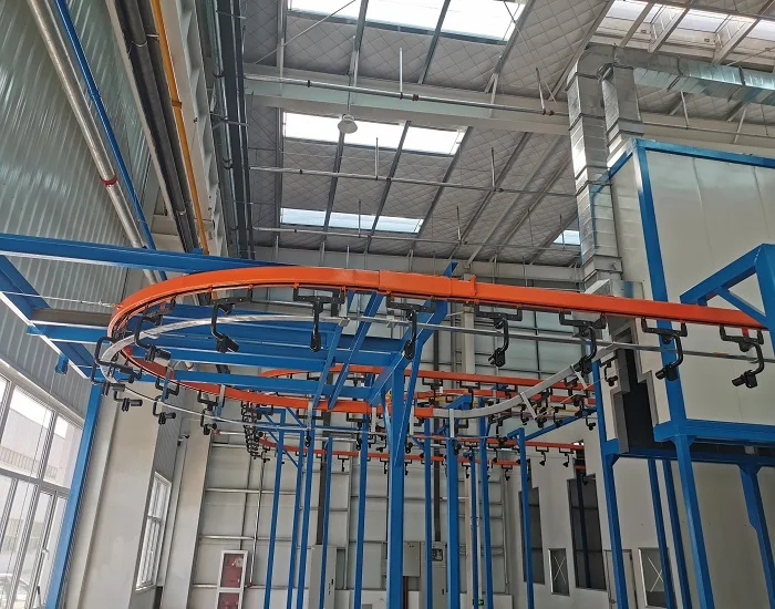 Continuous color coating line steel pipe coating line