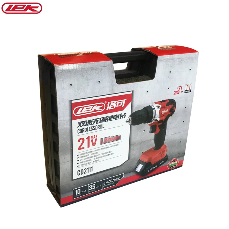 One Discount 18V Cordless Drill Household lithium electric drill hand electric drill