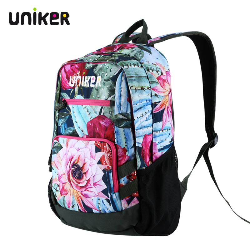 UNIKER School Backpack Book Bags for School Girls