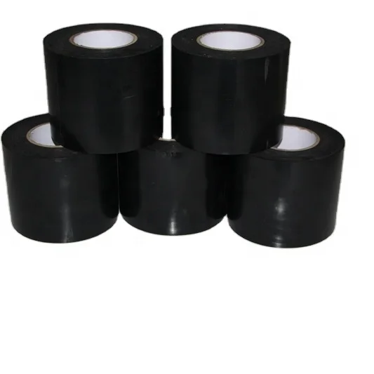 Полиэтиленовая антикоррозионная лента Черная HDPE внутренняя упаковка