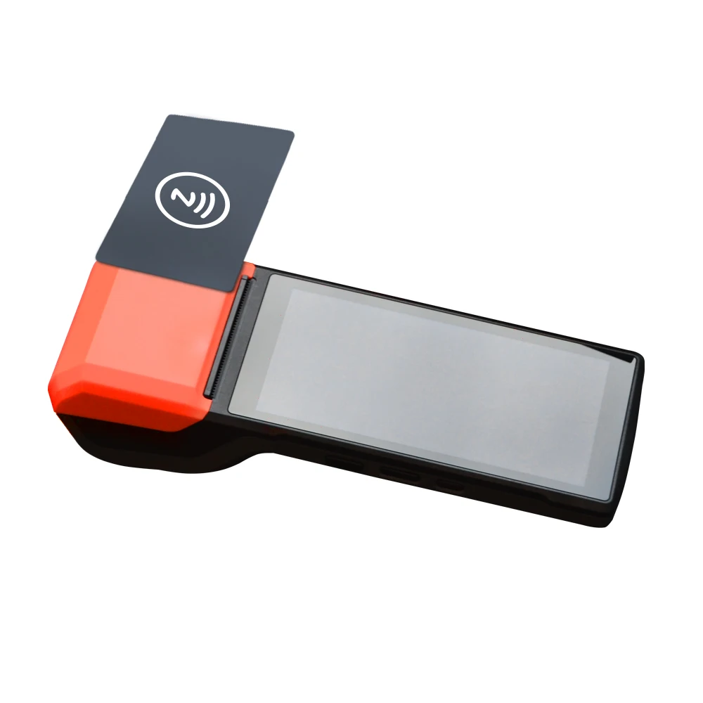 4G BT NFC GPS Android 14 портативный смарт-терминал POS с принтером R330 Plus