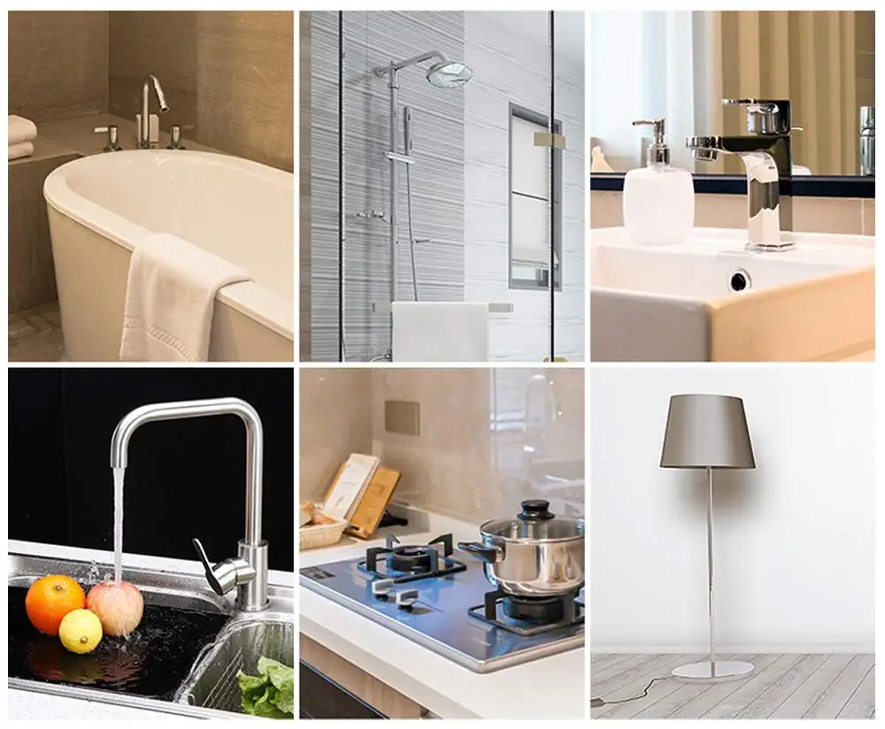 Water-proof Oil-proof PET Clear Nano Kitchen Caulk Strip Tape for Kitchen Bathroom Sink