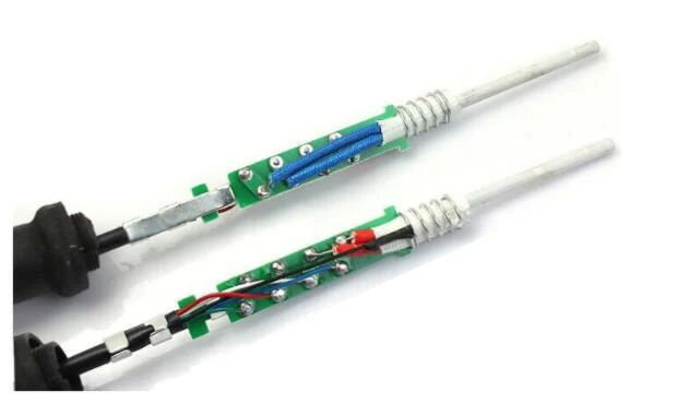 JCD 936 50W 24V Electric Soldering Irons Solder Station Repair Tool 5pin Welding Hot Gun Soldering Replacement Repair Tool