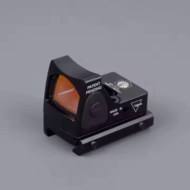 Оптовая продажа 1x мини-красный точечный прицел оптики Телескопический Rmr Регулируемый для охоты Тактический и спортивный водонепроницаемый лазер 1 МВт
