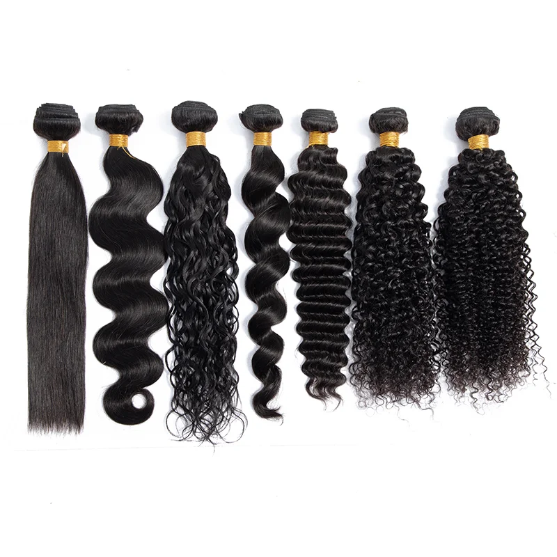 Straight 30 Inch Remy Brazilian Hair Weave Human Hair Bundles 100% Human Hair Extensions