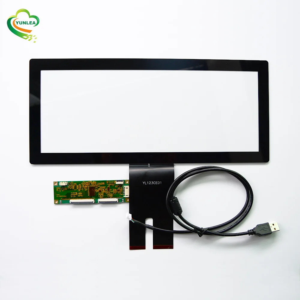 
Yunlea Outdoor indoor device Open Frame 12.3' inch capacitive touch screen panel overlay kit 