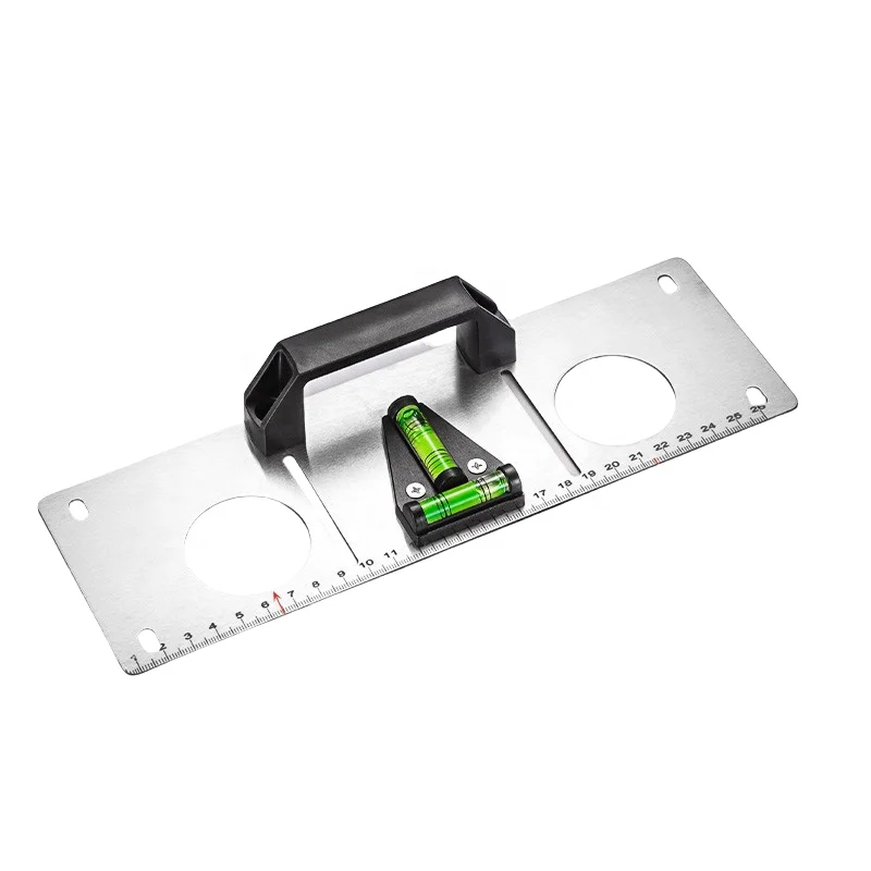 Switch box positioning proofing template simple delineation of artifact bottom box marking level measuring tool