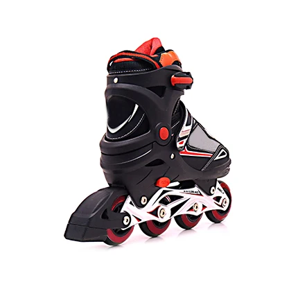 Amazon hot Adjustable 4 PU wheels rollerskates roller inline scating skiting shoes patine quad flashing roller skates for kid