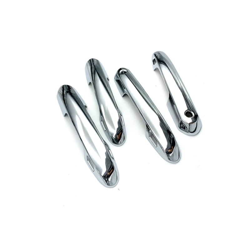 Car Auto Accessories ABS Chrome Side Door Handle Cover Trim For Toyota RAV4 2019 2020