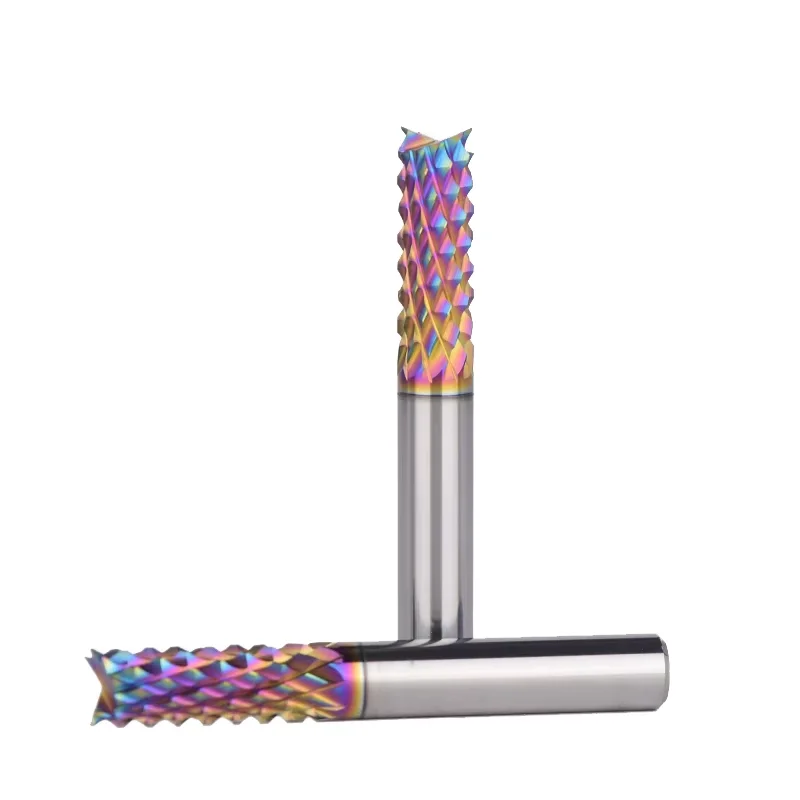 WEIX Customized Size Flat Milling Cutter Carbide Corn End Mill for Cutting and Wood Processing Use