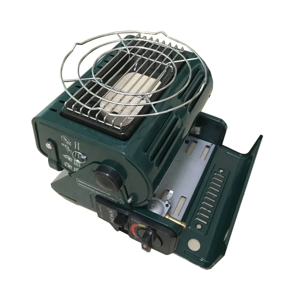 Portable patio heater with butane gas cartridge,outdoor camping gas heater