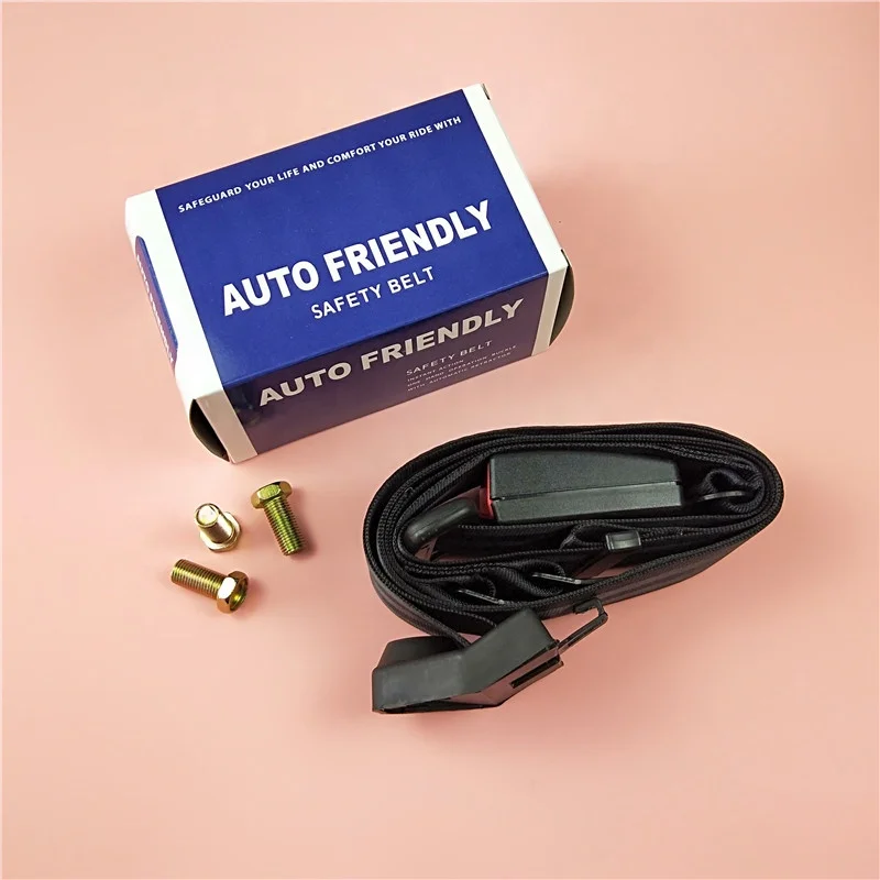 high quality 3 point seat belt cheap elastic webbing belt Auto Friend Safety Belt