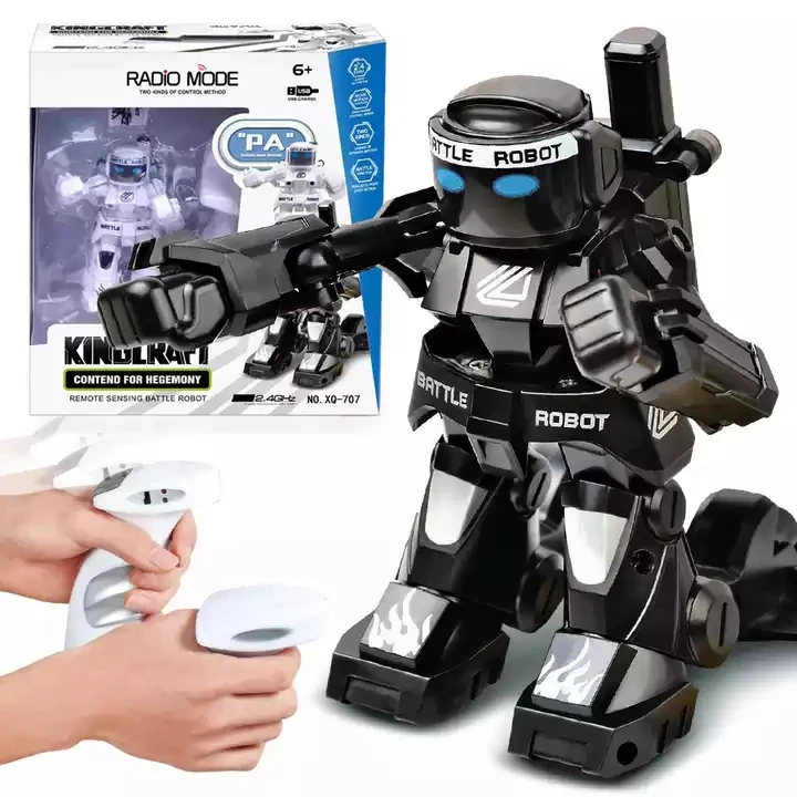 2.4G battle robot toy Boxing Fighting Robot kids Battle Mode Fighter robot interactive toys