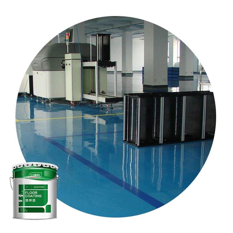 3trees Color Adjustable Long Lasting Epoxy Floor Coating Solvent-free Epoxy Self Leveling Paint Hardener