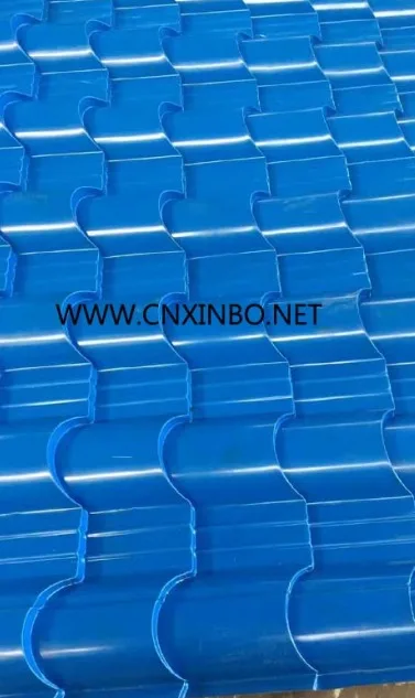 2024 New Ceramic Roof Tile Making Machine Glazed Roof Tile Machine Stepped Roof Tile Panel