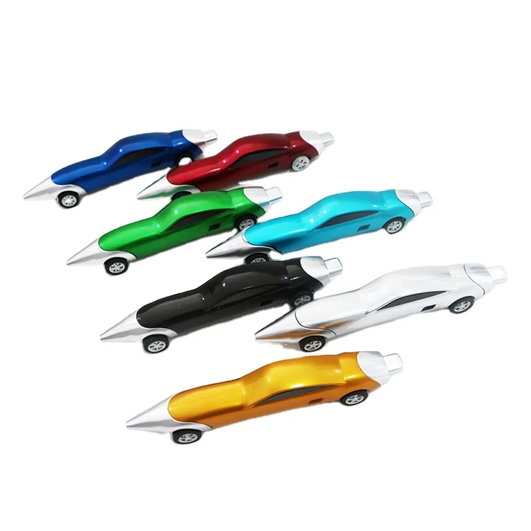 
new design top plastic pen promotiona New Product Plastic Custom Special Design Novelty Kids Fancy Toy Car Pens kids car 