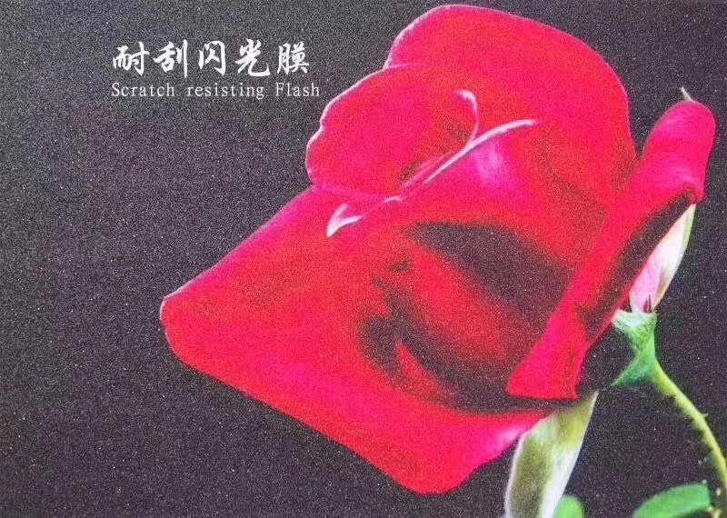 Soft Hardness and Translucent Transparency PVC cold film for lamination