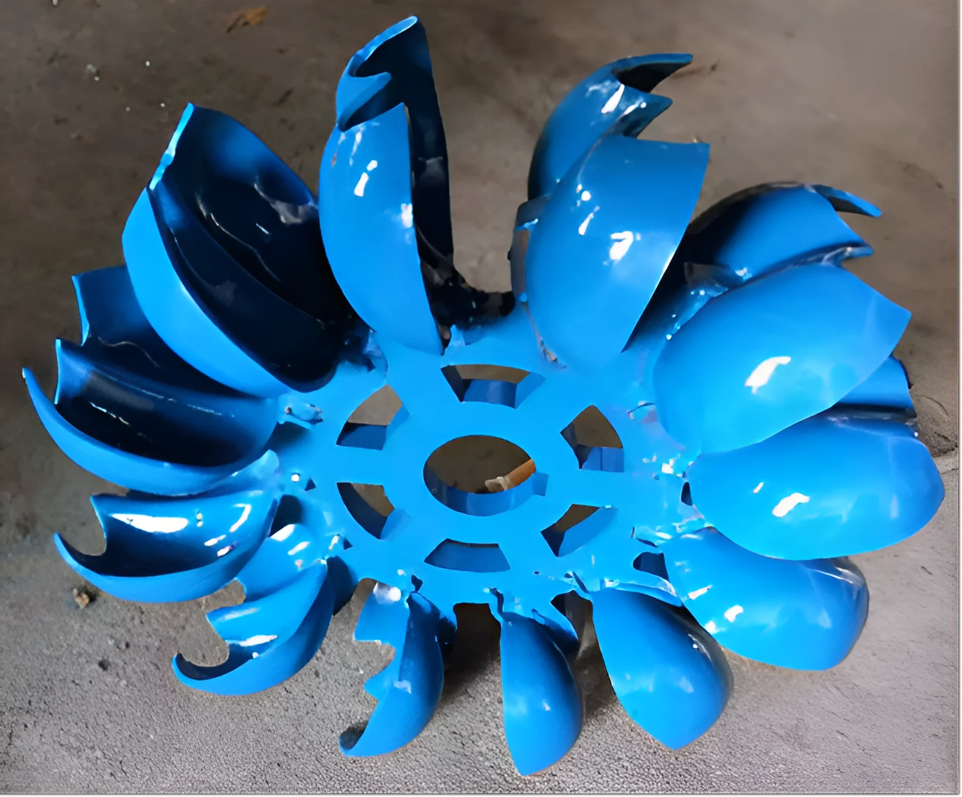 ELEGE 50KW River and Streams Double jet impact type Water hydro Use Mini Size Turbine Hydroelectric Generators 20kw 30kw