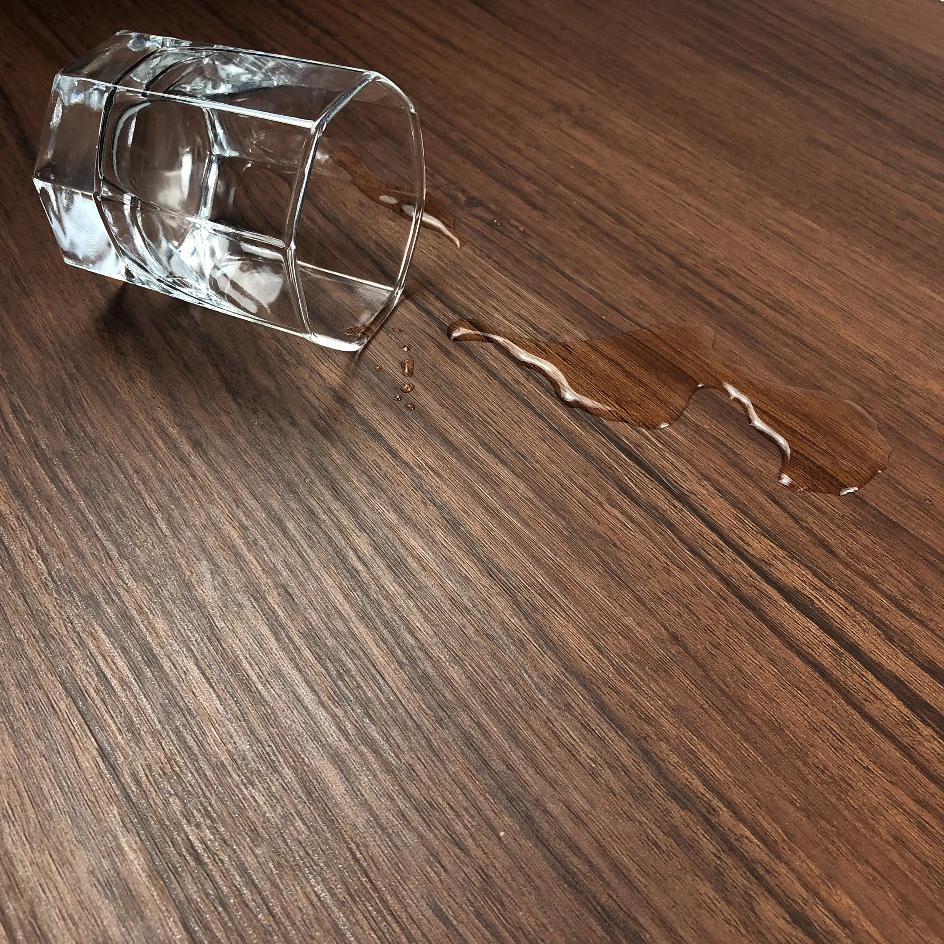 
3.5mm Thickness Wood Design Rigid Vinyl Click Lock SPC Plastic Flooring Tile 