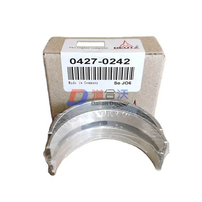 F4L1011F engine parts main bearing 0.25mm size 04270242 02928958 for deutz engine parts