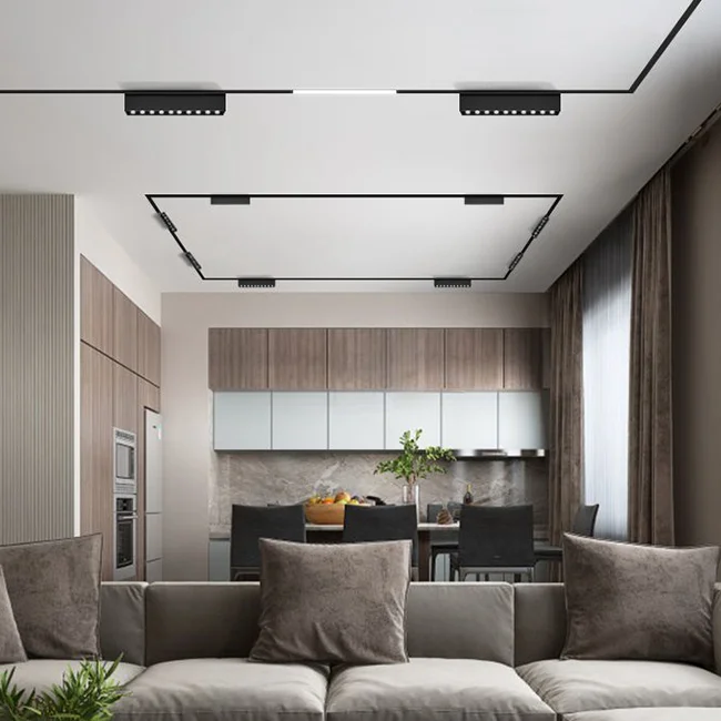 ceiling adjustable spot zoomable narrow beam 15 to 60 degree dimmable 35W 30W COB led light spot track