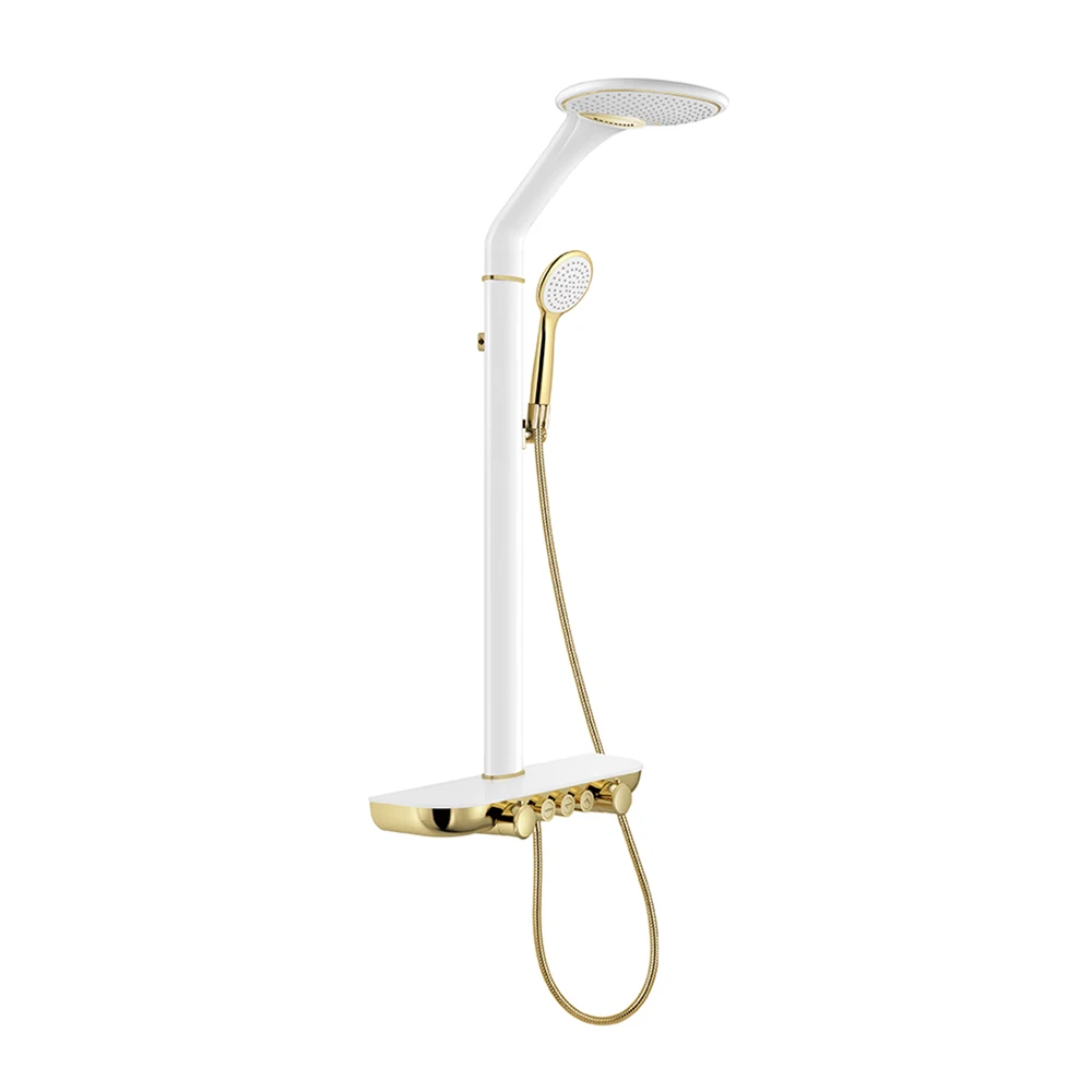 
SF1003 Italy hot selling product european style bathroom sanitary ware tub & shower faucets 